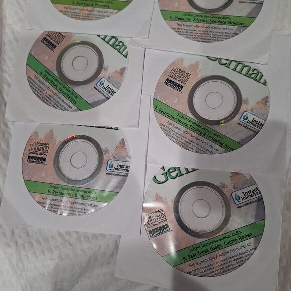 Learn German 8 CDs - Picture 2 of 3